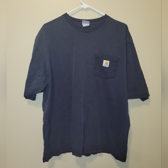 Carhartt Other - Vintage Dark grey blue Carhartt Tshirt